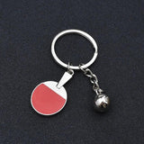 Table Tennis Souvenir Keychain with Engraving