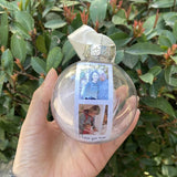 Custom Photo Memorial Pendant Feather Ball Tree Ornament