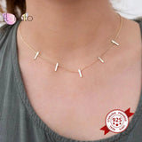 925 Sterling Silver Choker Necklace for Women