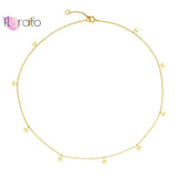 925 Sterling Silver Choker Necklace for Women