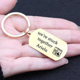 Personalized PB&J Couple Keyrings Keychain