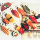 Simulation Sushi Food Model Gashapon Key Chain Pendant Bag Accessories