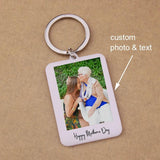 Custom Love Message Photo Keyring - Mother's Grandma Gift