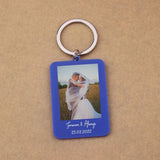 Custom Love Message Photo Keyring - Mother's Grandma Gift