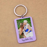 Custom Love Message Photo Keyring - Mother's Grandma Gift