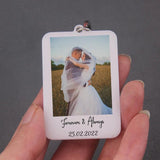 Custom Love Message Photo Keyring - Mother's Grandma Gift