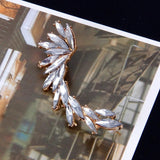 Rhinestone Ear Cuff Wrap Clip Earring Women Jewelry