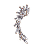 Rhinestone Ear Cuff Wrap Clip Earring Women Jewelry