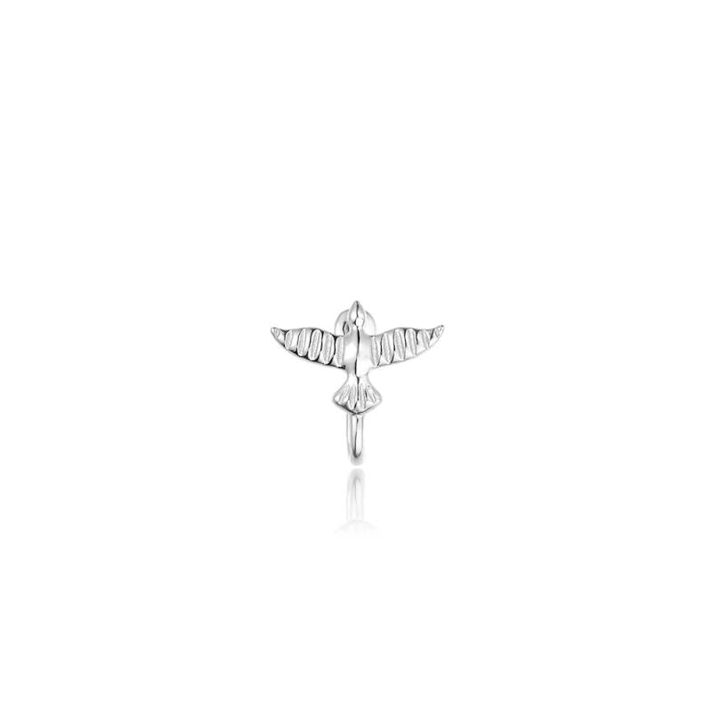 925 Silver Single Ear Cuff No Piercing Clips Women Wedding Jewelry