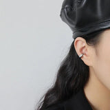 Minimalist S925 Sterling Silver Ear Cuff Clip Earrings