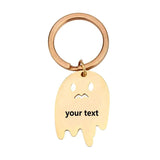 Customizable Halloween Ghost Keychain Pendant Souvenir