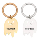 Customizable Halloween Ghost Keychain Pendant Souvenir