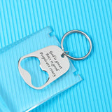 Custom Metal Beer Keychain Bottle Opener