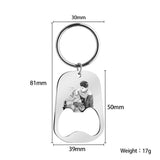 Custom Metal Beer Keychain Bottle Opener