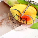 Round Acrylic Keychain Blanks - DIY Craft Supplies