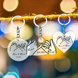 Round Acrylic Keychain Blanks - DIY Craft Supplies