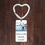 Personalized Keychain with Name and Date Engraving