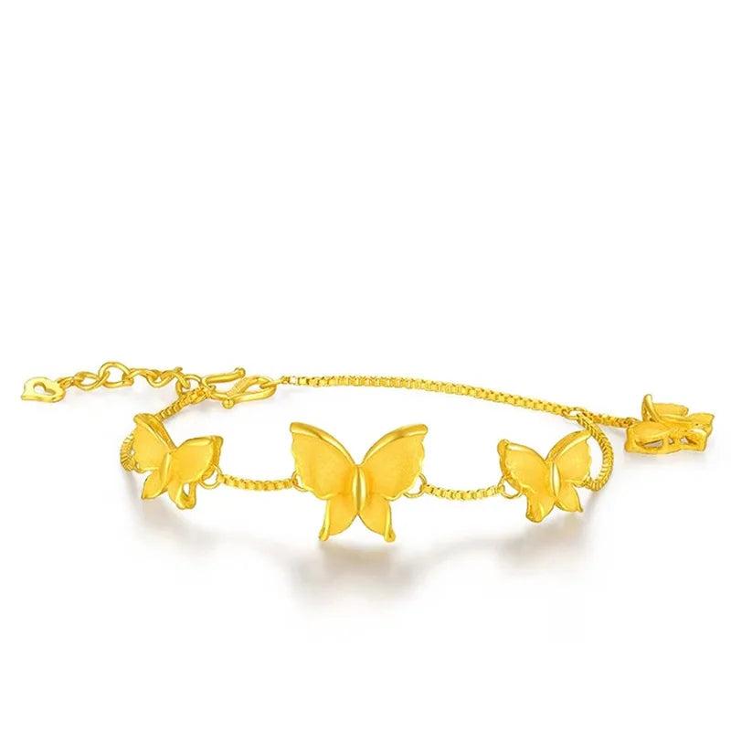 Butterfly Bracelet & Necklace Set - China-Chic Lady Accessories