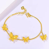 Butterfly Bracelet & Necklace Set - China-Chic Lady Accessories