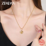 925 Sterling Silver Heart Necklace Chains For Women Jewelry