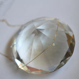 925 Silver Love Heart Choker Necklace 14K Plated Gift