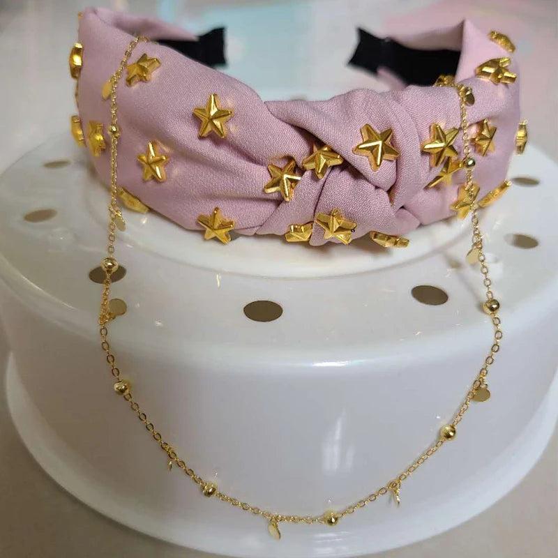 925 Silver Choker Necklace Geometric Round Clavicle Chain Women Jewelry