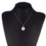 100% 925 Silver Necklace for Women with Natural Freshwater Pearl Pendants