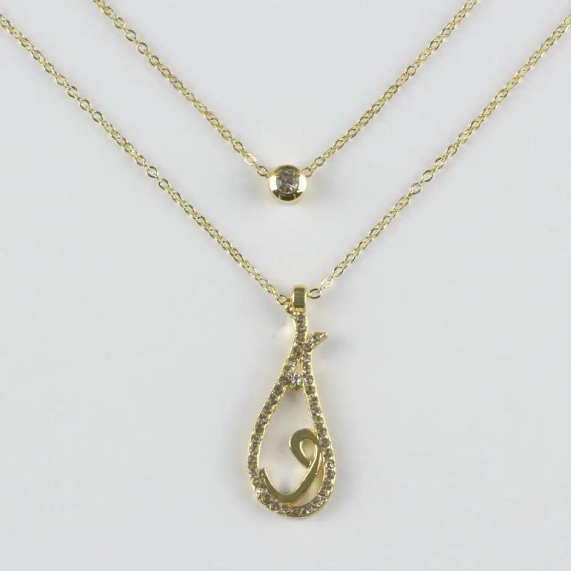 Vav Figured Dual Necklace