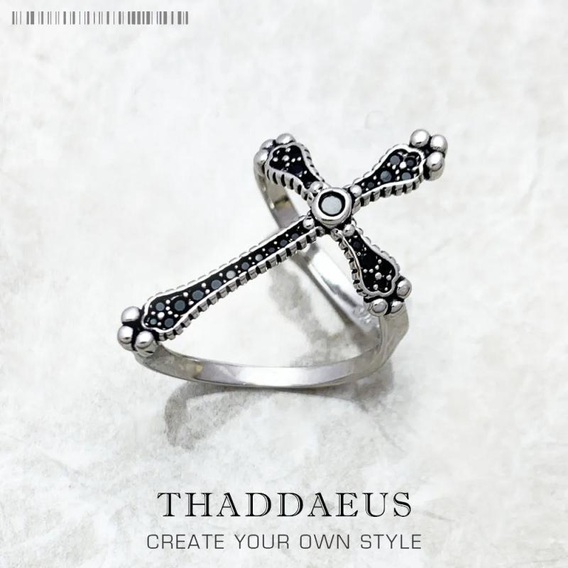 Royalty Cross Stones Ring,Victorian Fine Jewerly For Women