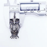 925 Sterling Silver Pendant Owl Brand Jewelry Europe Soul Gift For Woman