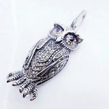 925 Sterling Silver Pendant Owl Brand Jewelry Europe Soul Gift For Woman