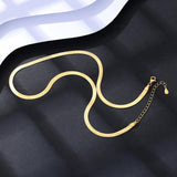 925 Silver Snake Choker Chain 14K Plated Wedding Party Jewelry