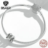 925 Silver Dragon Charms Bead Women DIY Bracelets Necklaces EFC546