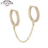 925 Silver Chain Tassel Earrings for Women