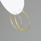 TrustDavis S925 Sterling Silver Hoop Earrings for Women Jewelry