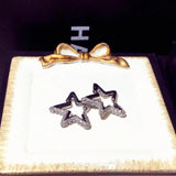 Gold-Color Zircon Earrings Wholesale
