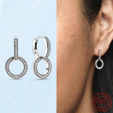 925 Sterling Silver Classic Earrings for DIY Making