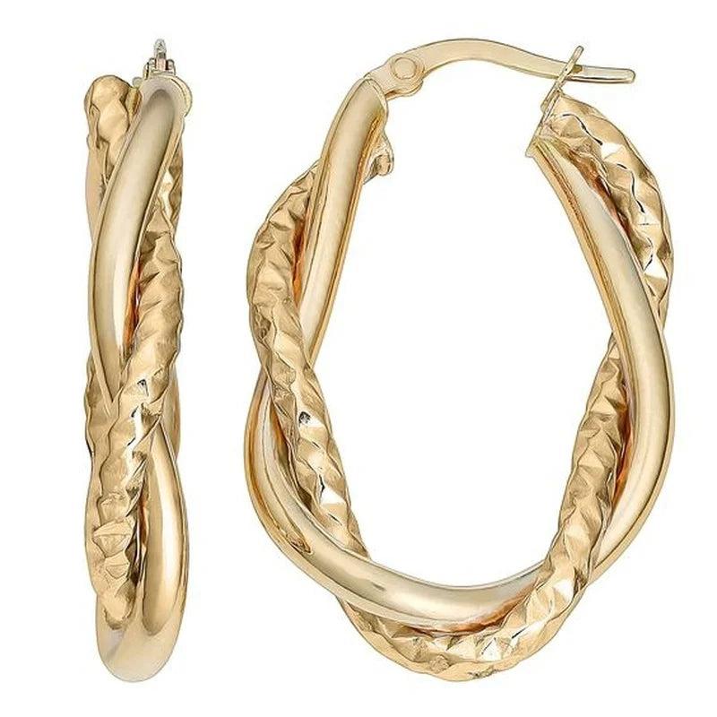 Delicate Metal Hoop Earrings in Gorgeous Colors