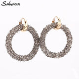 Sehuoran Artificial Earrings for Women - Two Wear Options