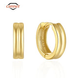 925 Silver Plated Hoop Earrings