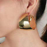 Exaggerated Chunky Big Hoop Earrings for Women