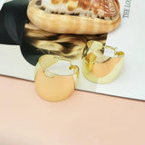 Exaggerated Chunky Big Hoop Earrings for Women