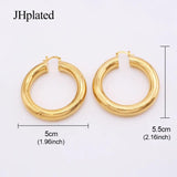 Large Round Hoop Earrings for Women