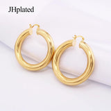 Large Round Hoop Earrings for Women