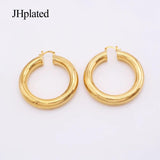 Large Round Hoop Earrings for Women