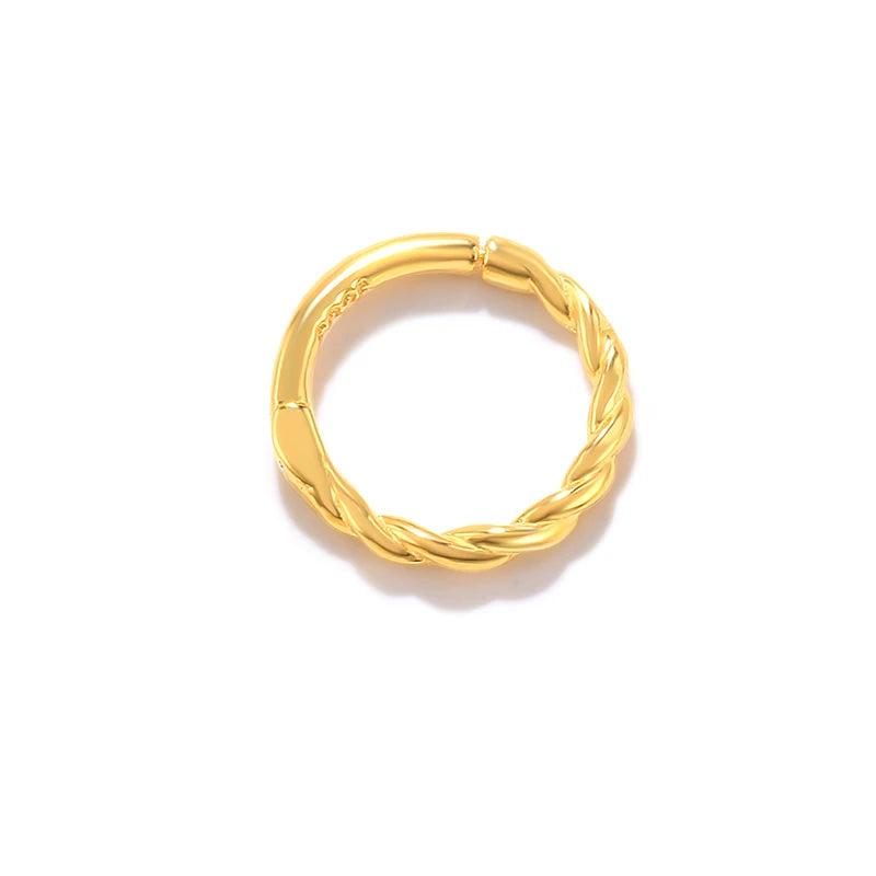 925 Sterling Silver Cartilage Earrings Nose Ring Women Huggie Earings