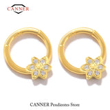 925 Sterling Silver Cartilage Earrings Nose Ring Women Huggie Earings