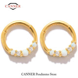 925 Sterling Silver Cartilage Earrings Nose Ring Women Huggie Earings