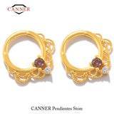925 Sterling Silver Cartilage Earrings Nose Ring Women Huggie Earings