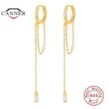 Silver 925 Hoop Earrings for Women Star CZ Circle Huggie Piercing Jewelry